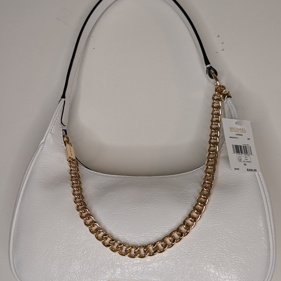 Michael Kors White and Gold Women's Bag - Picture 2 of 8